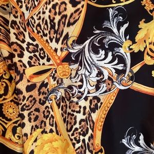 Versace inspired mini dress. Size small. Amazing condition